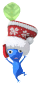Blue Pikmin with ornament