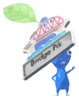 Blue Pikmin with bridge pin