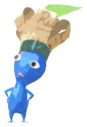Blue Pikmin with chef hat