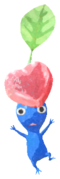 Blue Pikmin with chocolate
