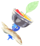 Blue Pikmin with curry