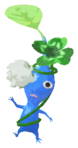 Blue Pikmin with clover
