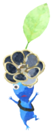 Blue Pikmin with hair tie