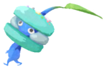 Blue Pikmin with macaron