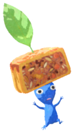 Blue Pikmin with mooncake