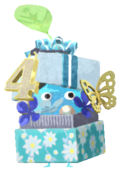 Ice Pikmin with flower box