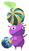 Purple Pikmin with ornament
