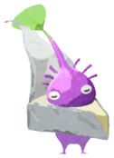 Purple Pikmin with cheese