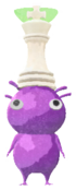 Purple Pikmin with chess piece