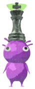 Purple Pikmin with chess piece