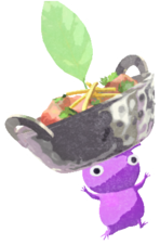 Purple Pikmin with curry