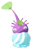 Purple Pikmin with ice cream