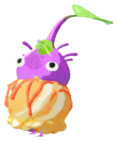 Purple Pikmin with ice cream