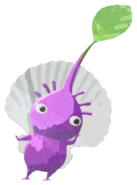 Purple Pikmin with shell