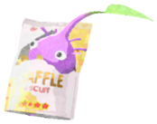 Purple Pikmin with snack