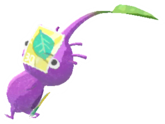 Purple Pikmin with stamp