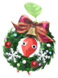 Red Pikmin with ornament
