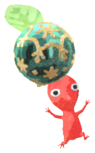 Red Pikmin with ornament