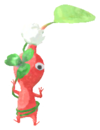 Red Pikmin with clover