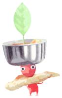 Red Pikmin with curry