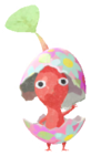 Red Pikmin with easter egg