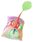 Red Pikmin with snack