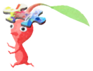 Red Pikmin with puzzle piece