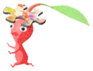 Red Pikmin with puzzle piece