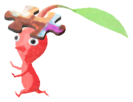 Red Pikmin with puzzle piece
