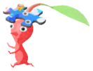Red Pikmin with puzzle piece