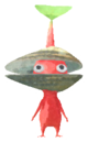 Red Pikmin with shell