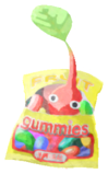 Red Pikmin with snack