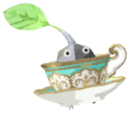 Rock Pikmin with tea sandwich
