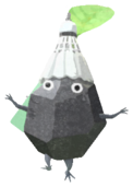 Rock Pikmin with ball keychain