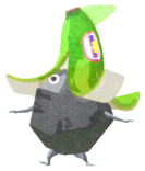 Rock Pikmin with banana