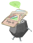 Rock Pikmin with bridge pin