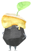 Rock Pikmin with cheese
