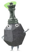Rock Pikmin with chess piece