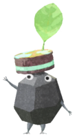 Rock Pikmin with chocolate