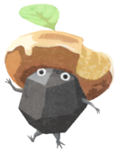 Rock Pikmin with donut