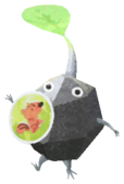 Rock Pikmin with sticker