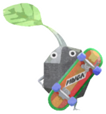 Rock Pikmin with fingerboard
