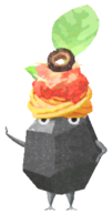 Rock Pikmin with pasta
