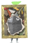 Rock Pikmin with picture frame