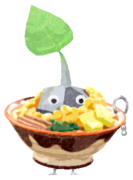 Rock Pikmin with ramen keychain