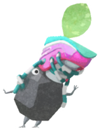 Rock Pikmin with sneaker keychain