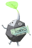 Rock Pikmin with ticket