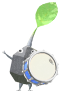 Rock Pikmin with instrument