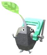 Rock Pikmin with screwdriver