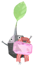 Rock Pikmin with present sticker